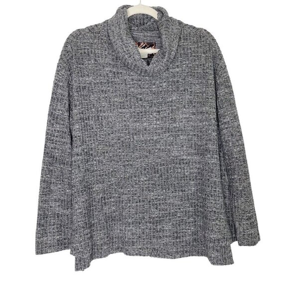 Anthropologie Sweaters - Anthropologie Maeve Cowl‎ Neck Sweater Women’s Size Small Gray Knit